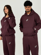 BURGANDY "اَنَا لِحَبِيبِي ، وَ حَبِيبِي الّي" SET