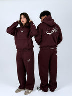 BURGANDY "اَنَا لِحَبِيبِي ، وَ حَبِيبِي الّي" SET