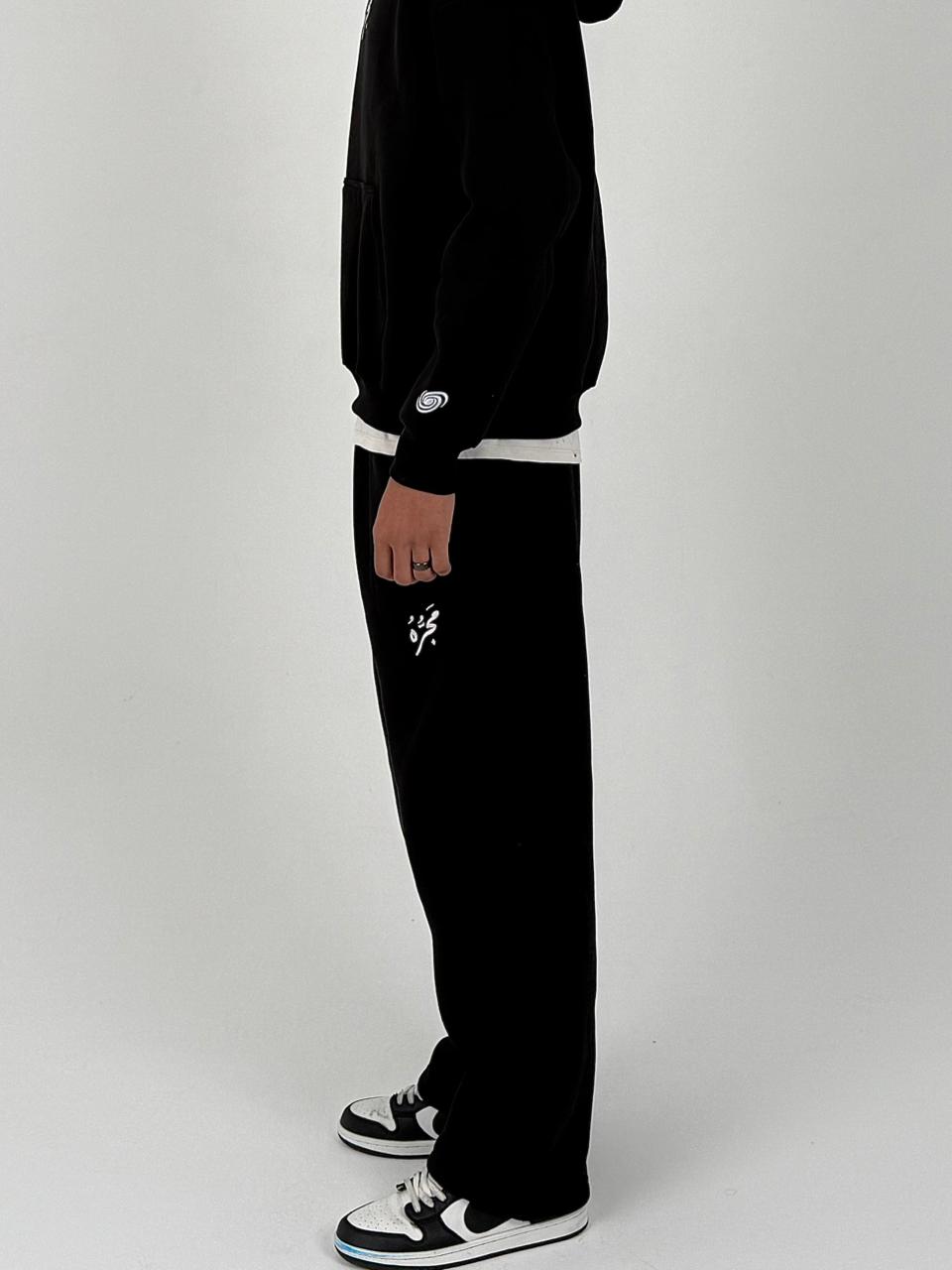 BLACK‏‎ SWEATPANTS