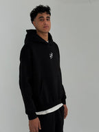 BLACK‏‎ ‏‎" لَيْسَ كُلُّ سُقُوطٍ نِهَايَهْ " HOODIE