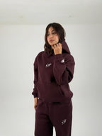 BURGANDY "اَنَا لِحَبِيبِي ، وَ حَبِيبِي الّي" HOODIE