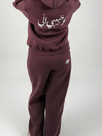 BURGANDY SWEATPANTS